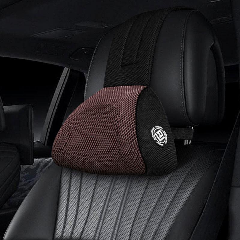 Polymer Car Neck Pillow Lumbar Support Breathable Waist Cushion Comfort Travel Vehicles Supplies Automobile Interior Accessories