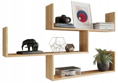 Theta Hanging Shelf, Sonoma Oak, Photo Shelf