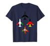 Fiat G-91 'Gina' (Drei-Nationen) T-Shirt