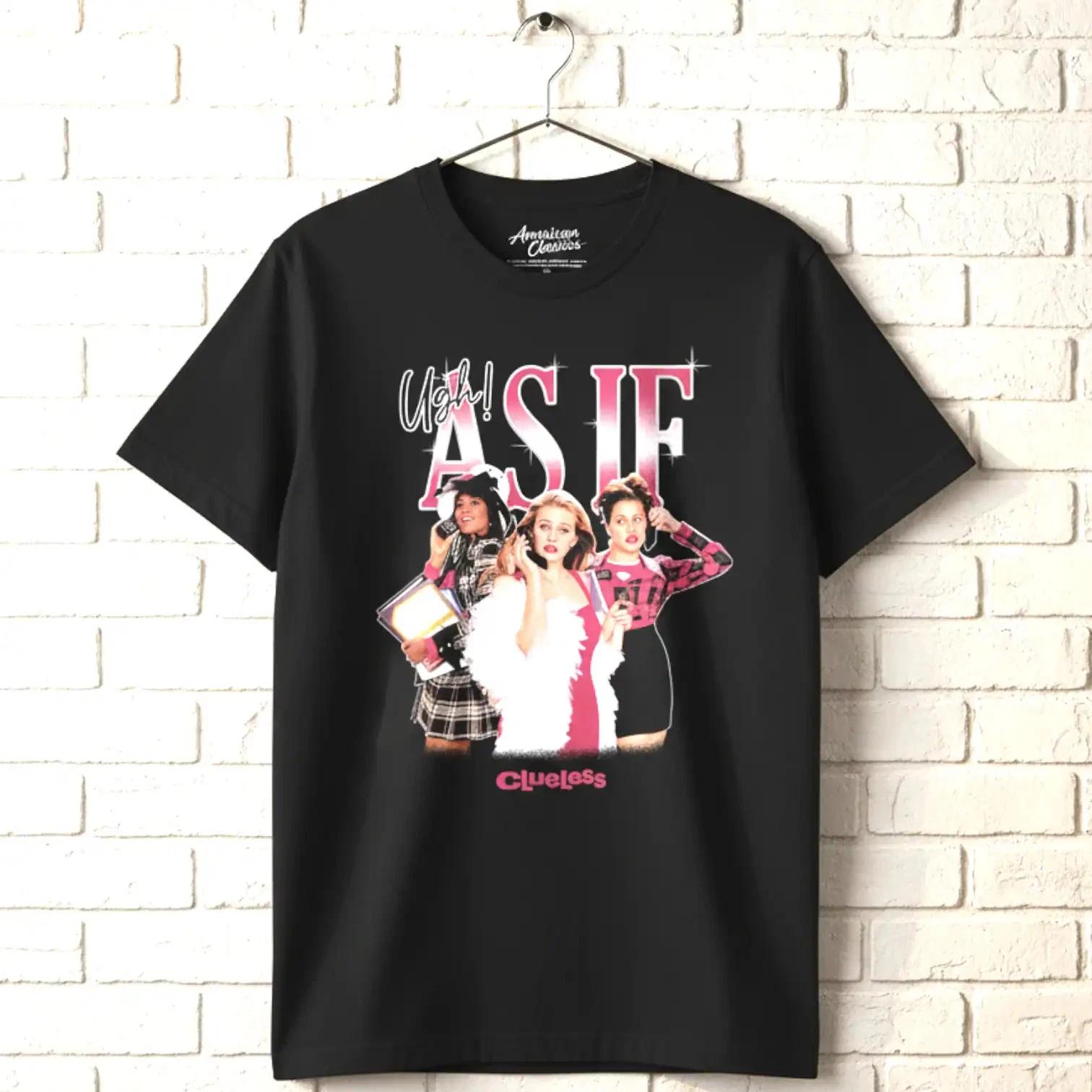 Clueless Girls As If Men s T Shirt XS