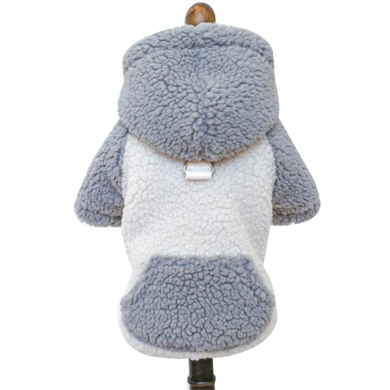 

Jackets Vest Cold-Resistant Lamb Wools Tractions Sweater for Small Dogs Puppies L