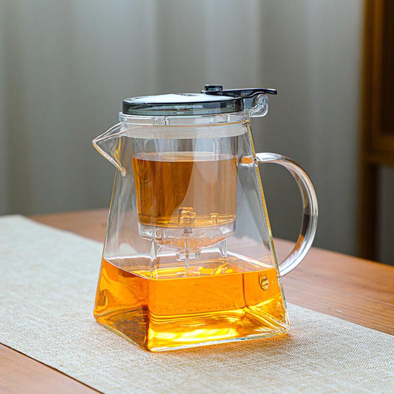 ZISIZ Heat-Resistant Glass Teapot