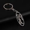 Car Sticker 1Pcs Car Key Chains Keyring Pendant Metal Keychain Holder Auto Goods For Ford Fiesta Focus 2 Mk3 Mondeo Mk4 Mustang