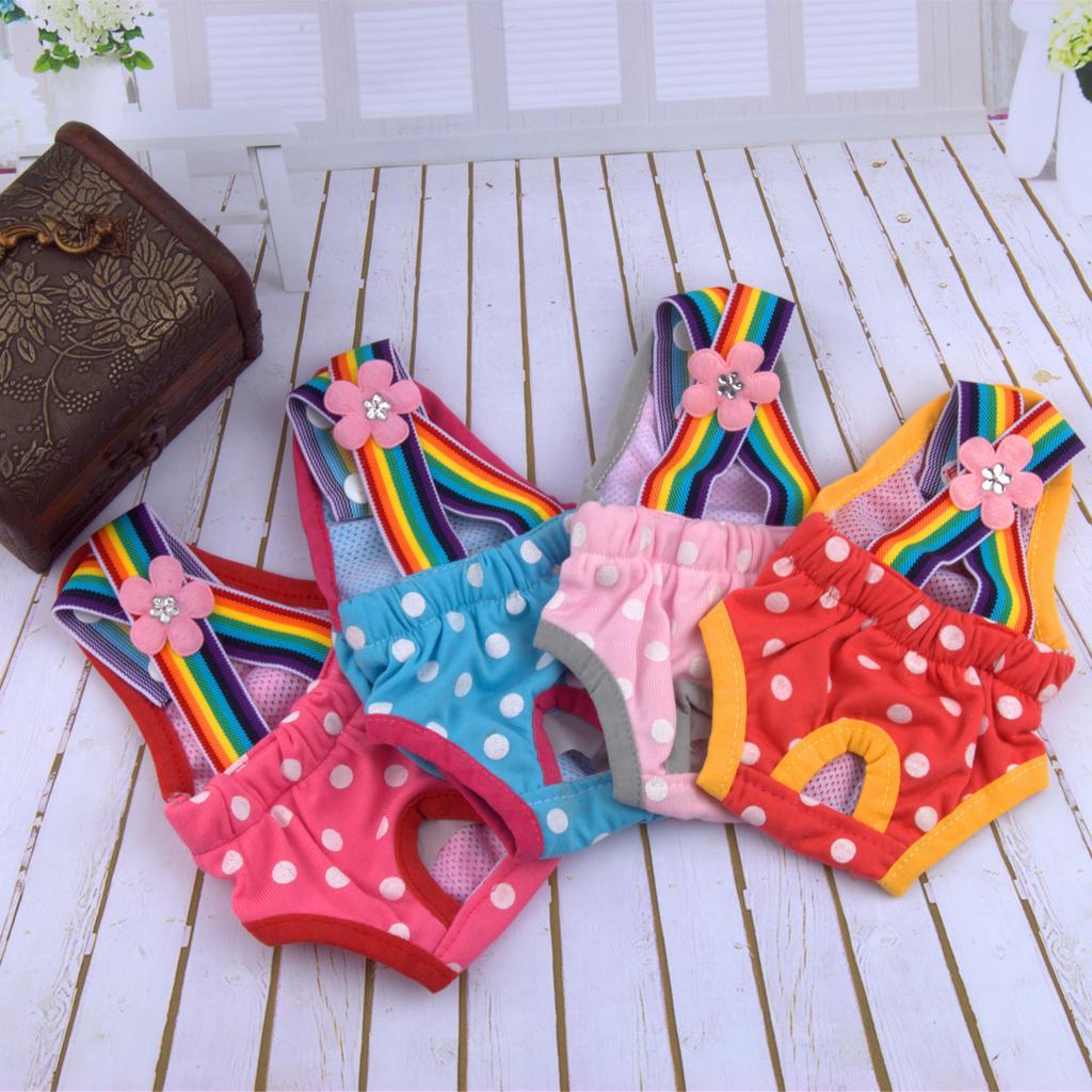 Dog Physiological Pants Anti-harassment Sanitary Pants Menstrual Pants New Straps Dog Physiological Pants Dog Clothes
