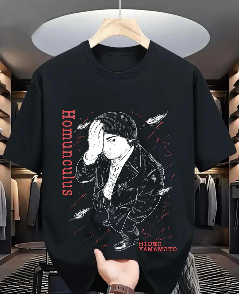 

Футболка Стальной алхимик Братство Альфонс Элрик гомункул Рубашка Все размеры XL