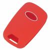 Jingyuqin 3-knops Siliconen Auto Sleutelhoesje Voor Kia RIO K2 K5 Sportage Sorento Voor Hyundai i20 i30 i35 iX20 iX35 Solaris Verna