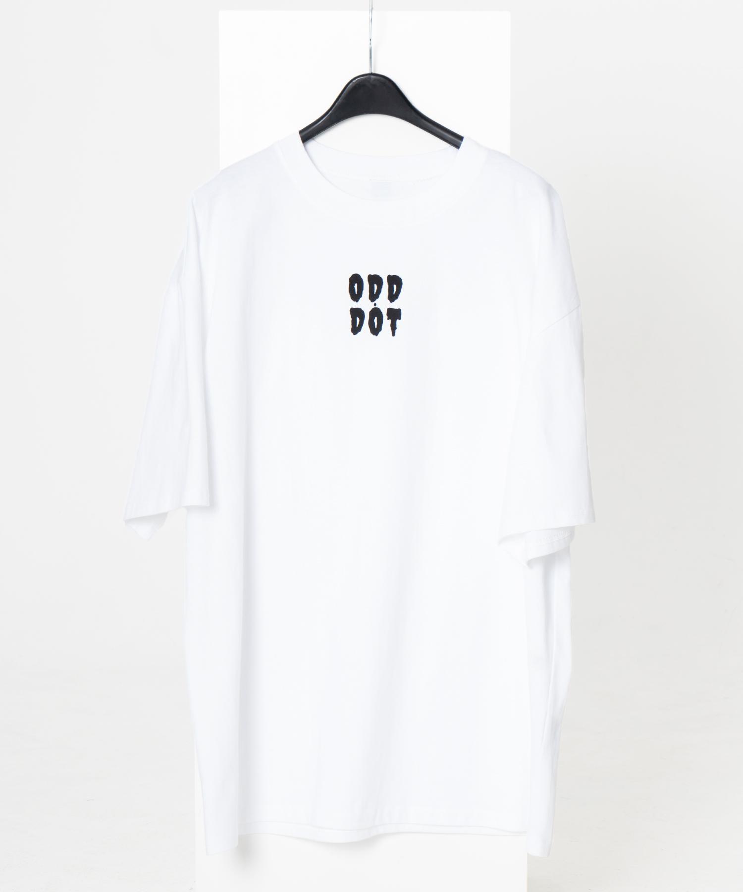 Odd Dot Big Logo T-Shirt_White Free
