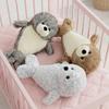 Jucării de Pluș Focă Leu de Mare Simulare Vânzare Fierbinte Păpușă Focă Desen Animat Pernă Decorativă din Bumbac Umplută Pernă Spătar Cadou Kawaii 36cm