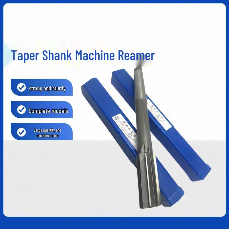 High-Quality HSS Taper Shank Machine Reamer, High-Speed Steel, 12-65mm, H7 H8