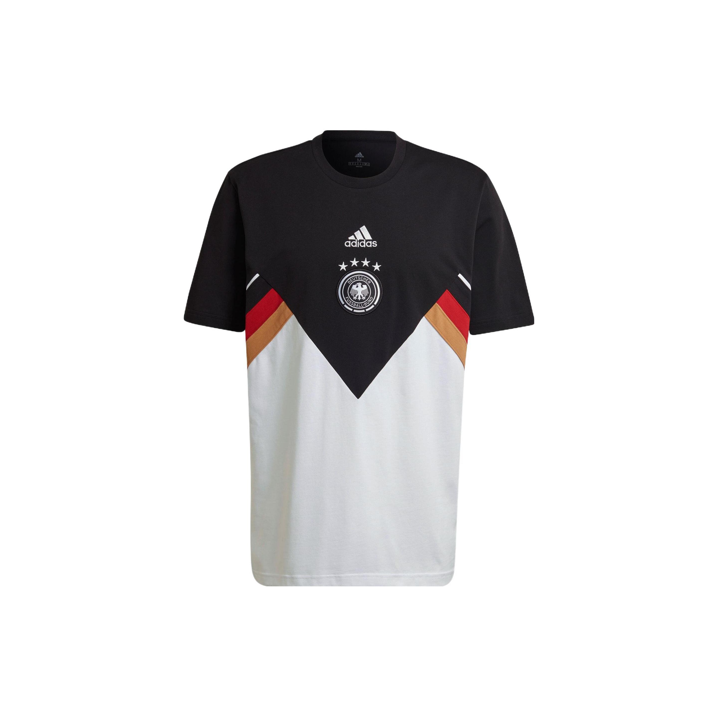 adidas Germany Icon Heavy Cotton Tee Black HC1410 M