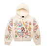Maglione con cappuccio e zip 2024 nuovo stampa cartoon RIGHTEOUS marca trendy casual cardigan giacca larga