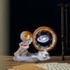 3D Glass Ball Night Light Bedside Lamp Degree Rotating Table for Crafts Kids