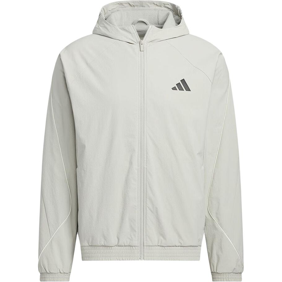Adidas Jackets Men s Khaki Hooded Moderate Other KC2855 M