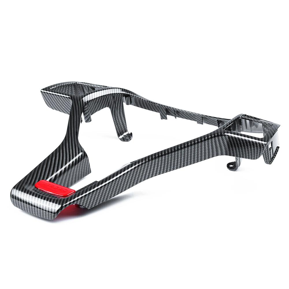 Carbon Fiber Look Steering Wheel Trim Cover For Mercedes W204 W212 AMG 2012-2014