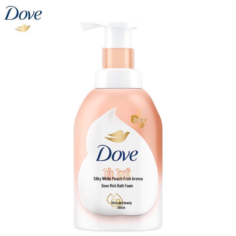 Dove White Peach Foaming Shower Mousse