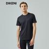 DIKENI Men's 120-Count Cicada Silk Cotton Cool-Touch Short Sleeve T-Shirt