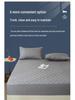 Waterproof Quilted Fitted Sheet: Machine Washable Incontinence Mattress Protector & Topper for US Standard Beds