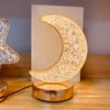 Bedroom Crystal Touch Dimming NightLight Girl Room Home Decorations Aesthetics USB Table 3D Moon Lamp