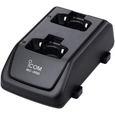 ICOM Typ Ladegerät Bis zu 5 Einheiten können angeschlossen werden Zwei-Port (BC-186 erforderlich) BC-200