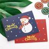 Christmas Tree Bell Elk Christmas Gift Gratitude Card Thank You Blessing Card  Party Favors Gifts