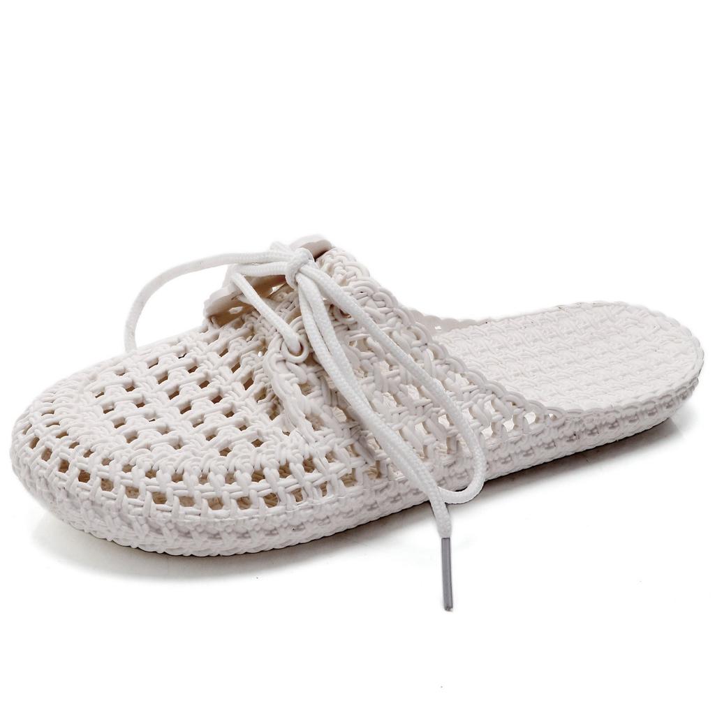 Slippers Summer Cute Baotou Cave Home Indoor Non-slip Soft Bottom Student Cool Slippers
