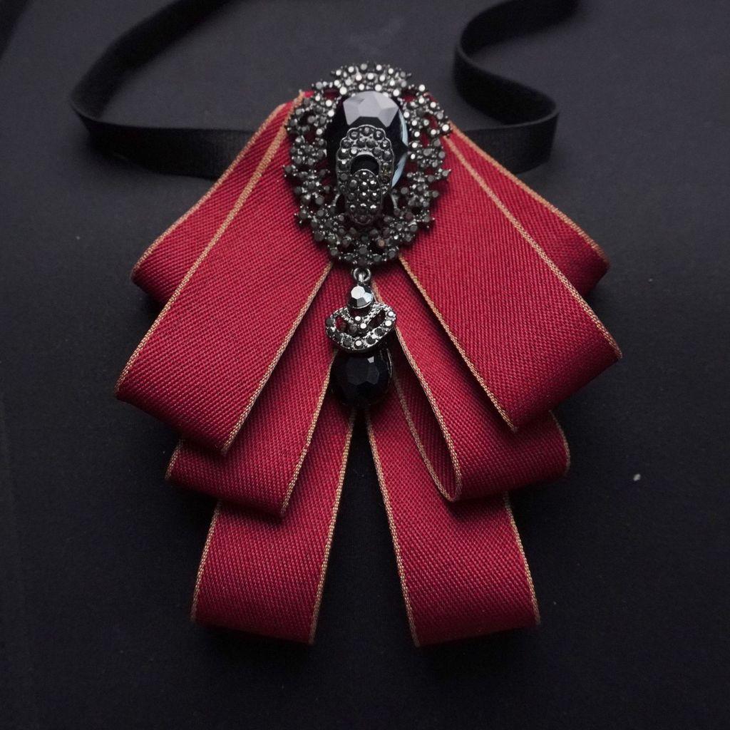 Mens Luxury Korean Suit Shirt Bow Tie Wedding Grooms Gift Heartshaped Lapel Accessory