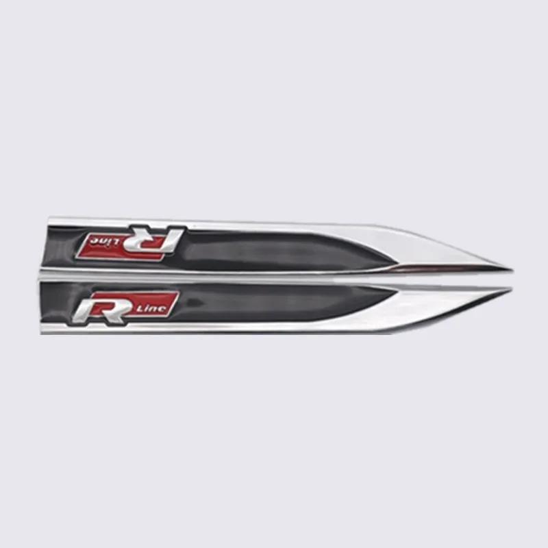 BPA1 2025 Hot New 3D Metal Side Wing Badge Emblem Fender for Volkswagen Golf 7 MK6 JETTA POLO Tiguan Accessories Car Styling Lu2