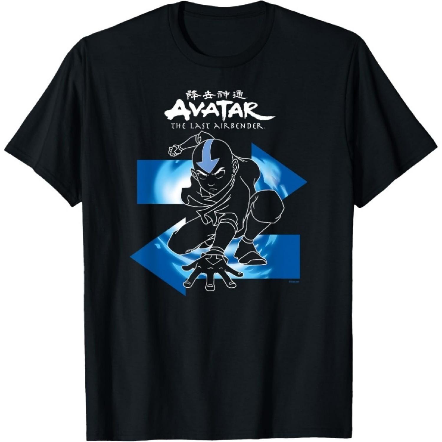 

Avatar The Last Airbender - Aang Avatar State Arrows T-Shirt S