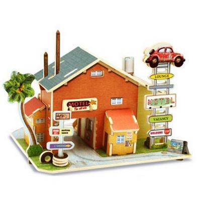 Arico DIY Wood Puzzle Model korea 3d Puzzle