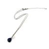 Les Trésors De Lily [N3745] - Blue 'Mineralia' Necklace