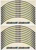 Suzuki Rim Sticker Set (MonoCraft) GSX-R125 TYPE-01 Blue/Yellow MC-GSXR125_01-BY
