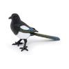 Lifelike Crow Bird Model Pvc Material Educational Toy Bird Figurine Non-assembly 3c Certified