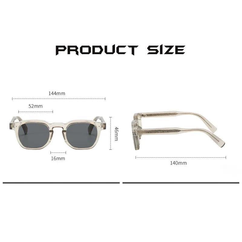 Trendprodukt Sonnenbrille für Damen und Herren Sonnenschutz Robuster Metall-Inlay Dicke Sonnenbrille UV400 Vintage