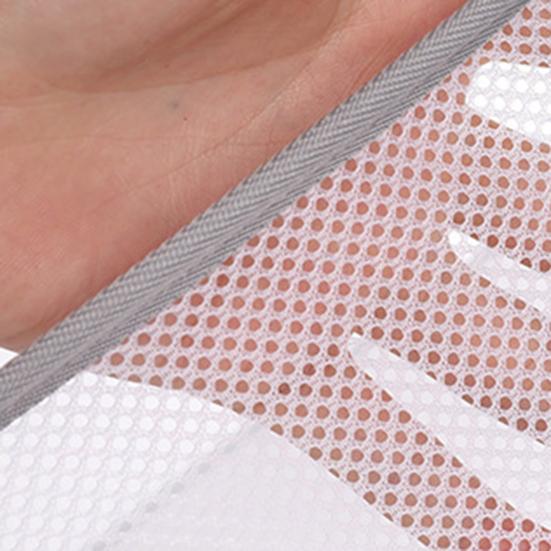 Mesh Drying Basket Hanging Breathable Organizer With 360-Degree Rotating Hook