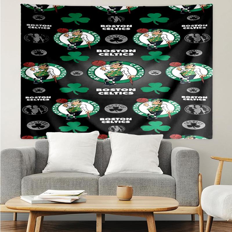 Boston Basketball Quick-Dry Tapestry Hanging for Bedroom,Livingroom, Playroom,Decor Art Room Wall Tapestry Holiday and Birthday Gifts