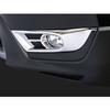 Car Detector ABS Chrome Cover Trim Front Head Fog Light Lamp Frame Parts 2pcs For Honda CRV CR-V 2017 2018