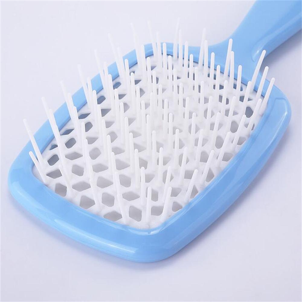 Verwirrtes Haar Kamm Entwirren Haar Bürste Massage Kämme Aushöhlen Nass Lockiges Haar Bürsten Friseur Kamm Salon Haar Styling Werkzeuge