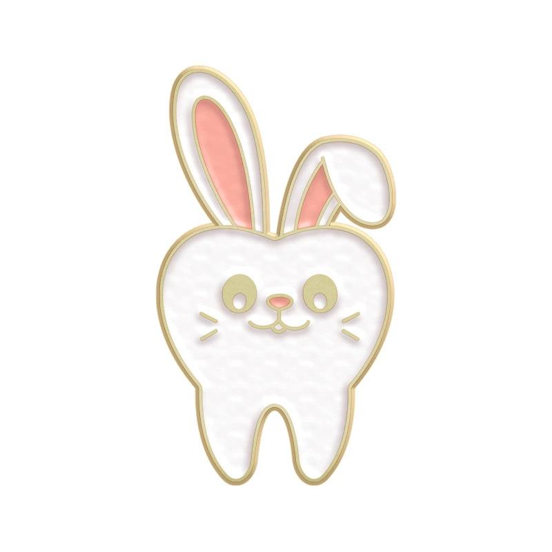 Versatile Cartoon Love Teeth Fun Badge: Quirky, Creative, and Exquisite Small Accessories for Clothing and Bags.