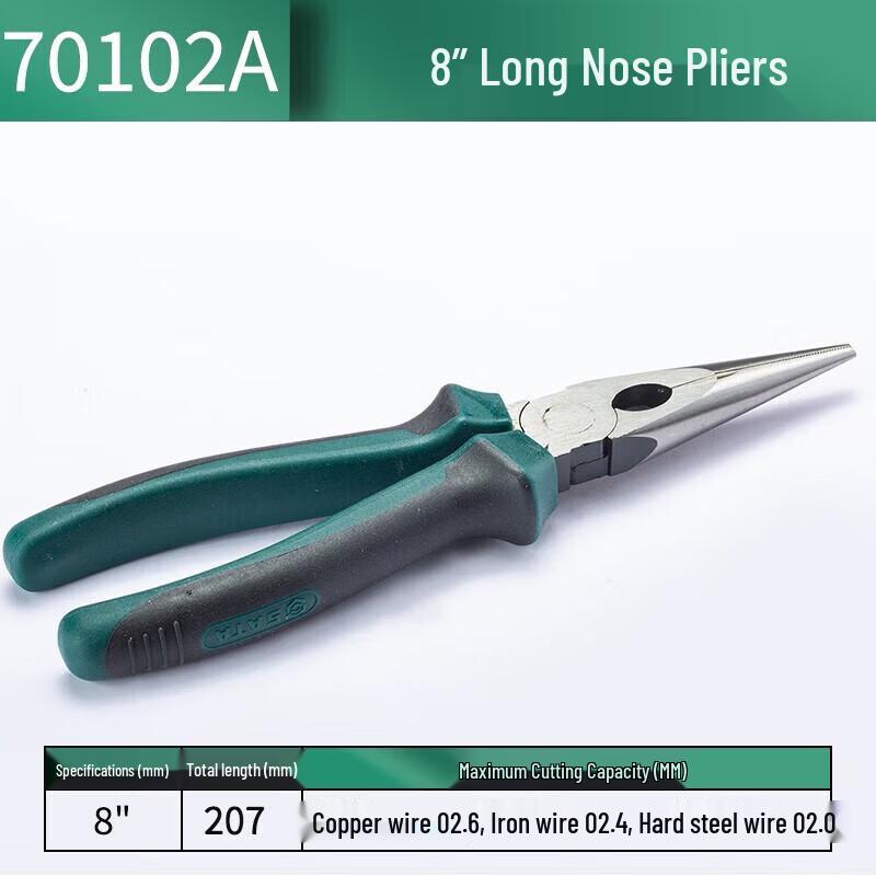 SATA 8-inch Needle Nose Pliers