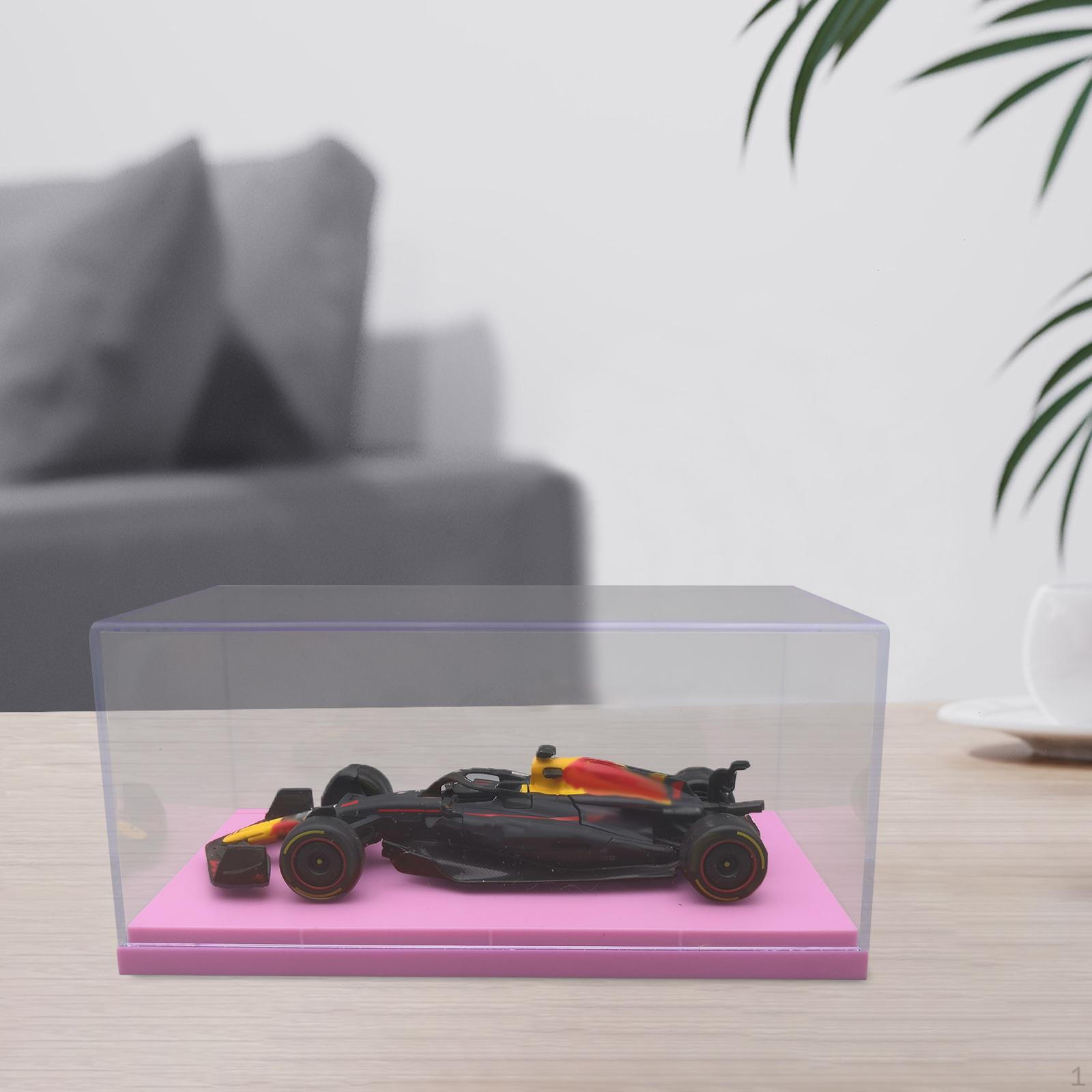 

1:43 Литые Игрушечные Машинки Витрина Подставка Полка для Хранения Рукоделия Акриловый Кейс для розовый