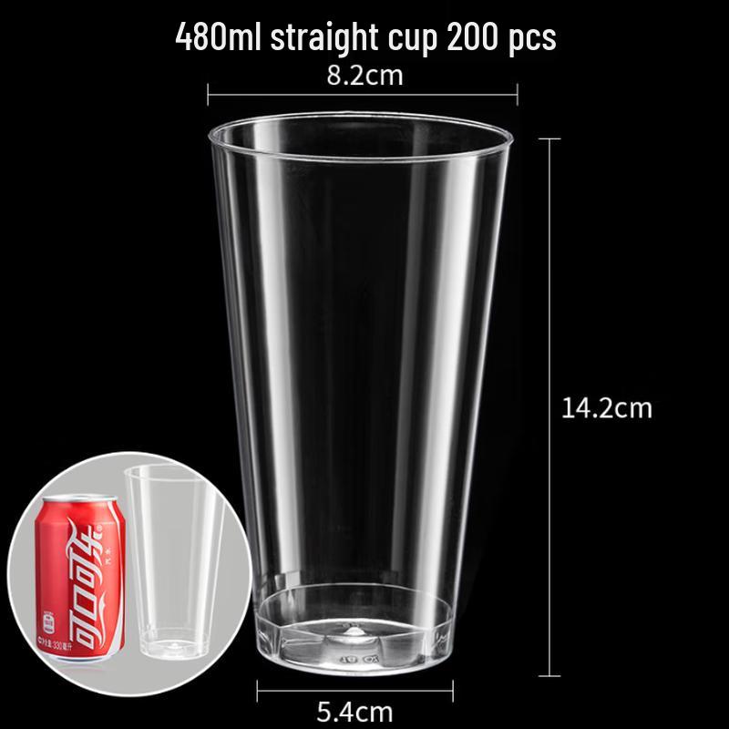 ShijiXi Disposable Hard Plastic Cups