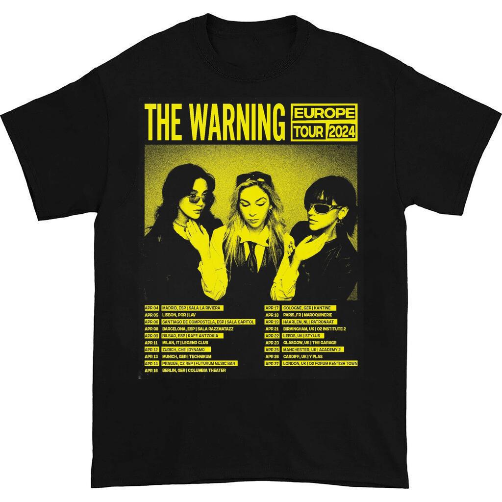 The Warning European Tour 2024 Band Gift For Fan S To 5XL T Shirt S5252