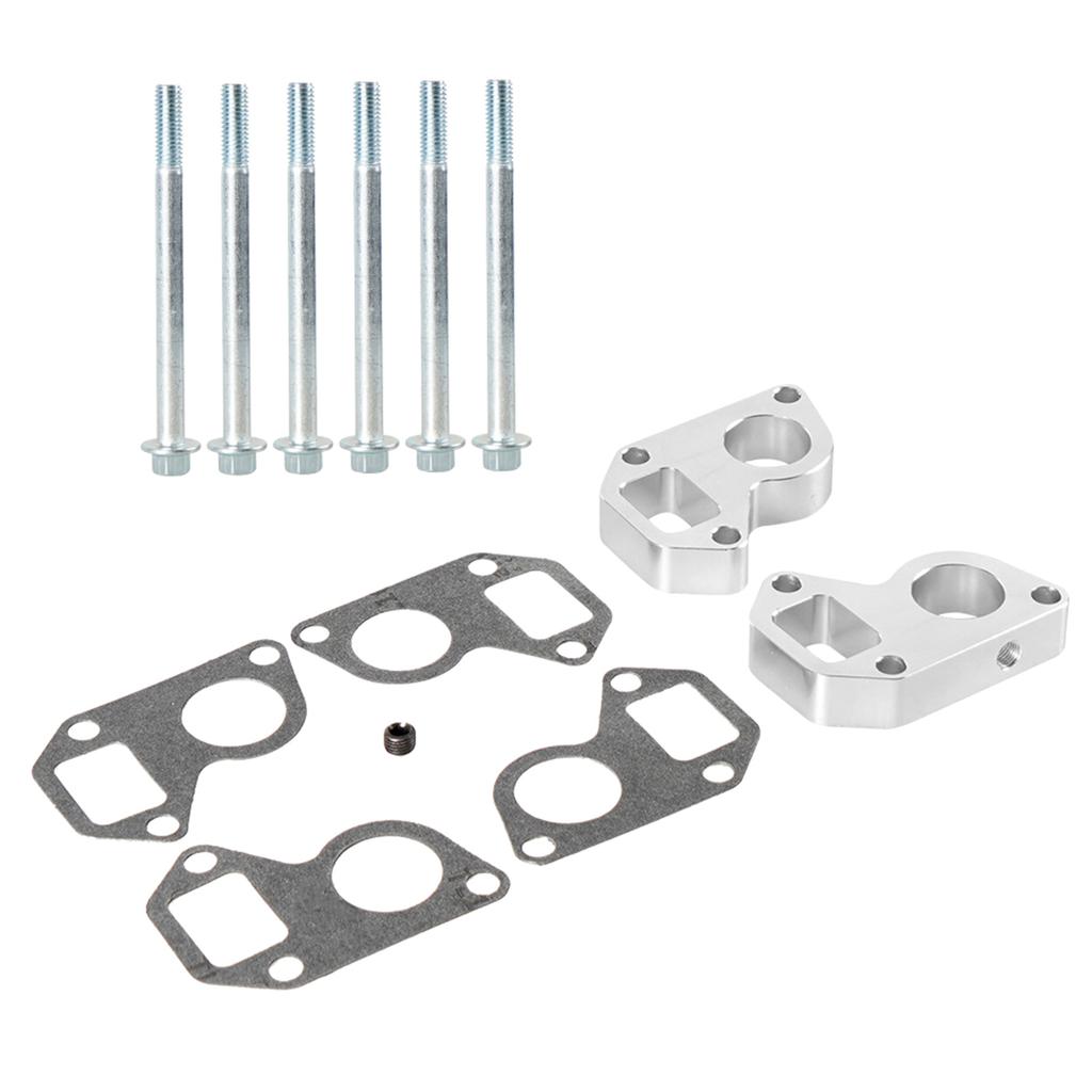 Aluminium Alloy High Accuracy LS Water Pump Spacers Kit Water Pump Spacers Gasket Adapter Swap Kit Compatible for Engine