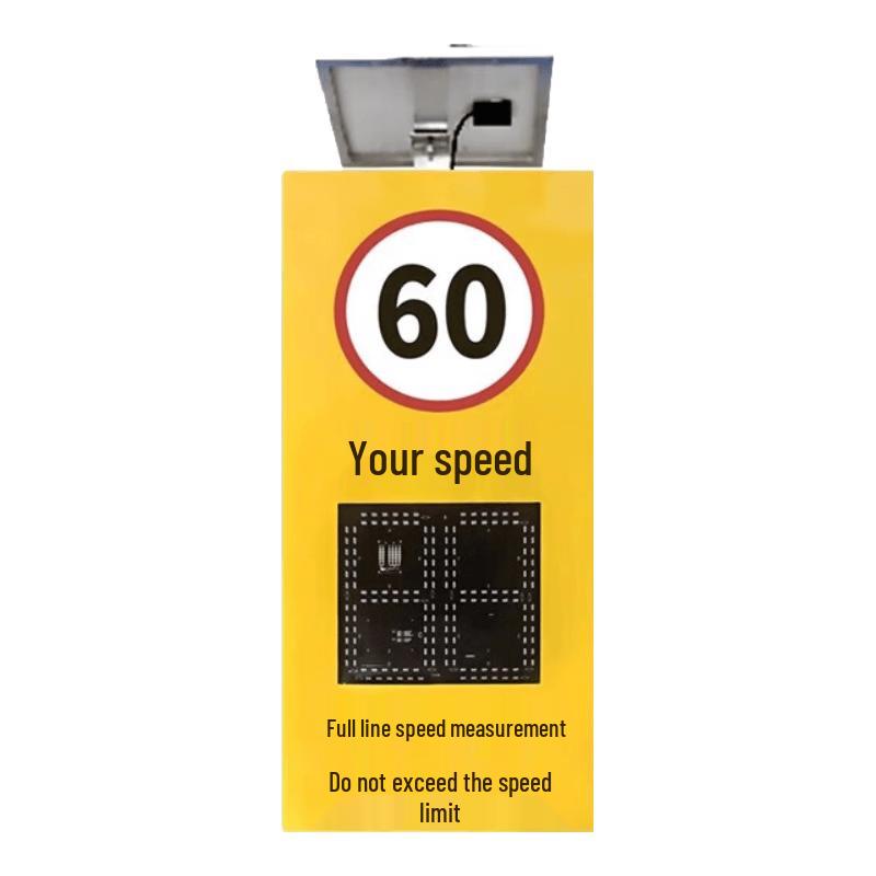 Solar Radar Speedometer with LED Display (CN version)