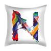 Colorful Creative Letter Decorative Pillowcase Living Room Office Home Pillowcase Car Ornaments