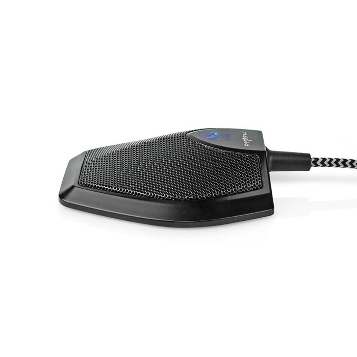 Microphone Nedis Pour Réunions D'affaires - Enregistrements De Haute Qualité - Portée De 3 Mètres