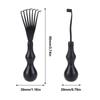 Outil de Nettoyage de Peigne à Cheveux Outil Démêleur de Cheveux Mini Outil Nettoyant Brosse à Cheveux Portable Multifonction pour Enlever les Cheveux