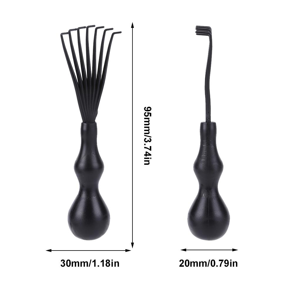 Outil de Nettoyage de Peigne à Cheveux Outil Démêleur de Cheveux Mini Outil Nettoyant Brosse à Cheveux Portable Multifonction pour Enlever les Cheveux