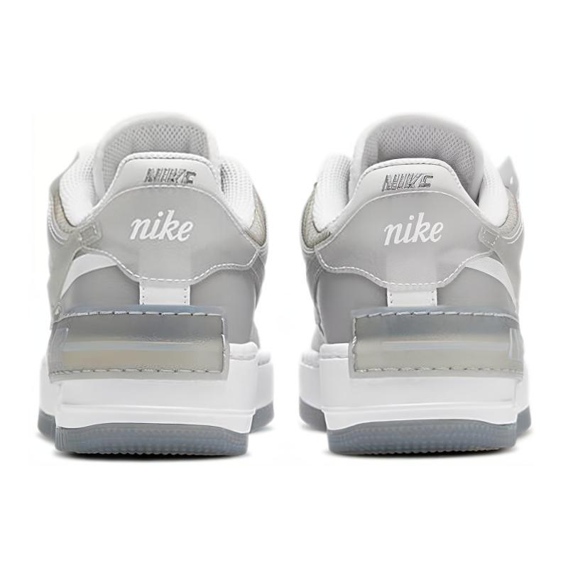 Nike Air Force 1 Low Shadow White Grey Women's Sneakers CK6561-100