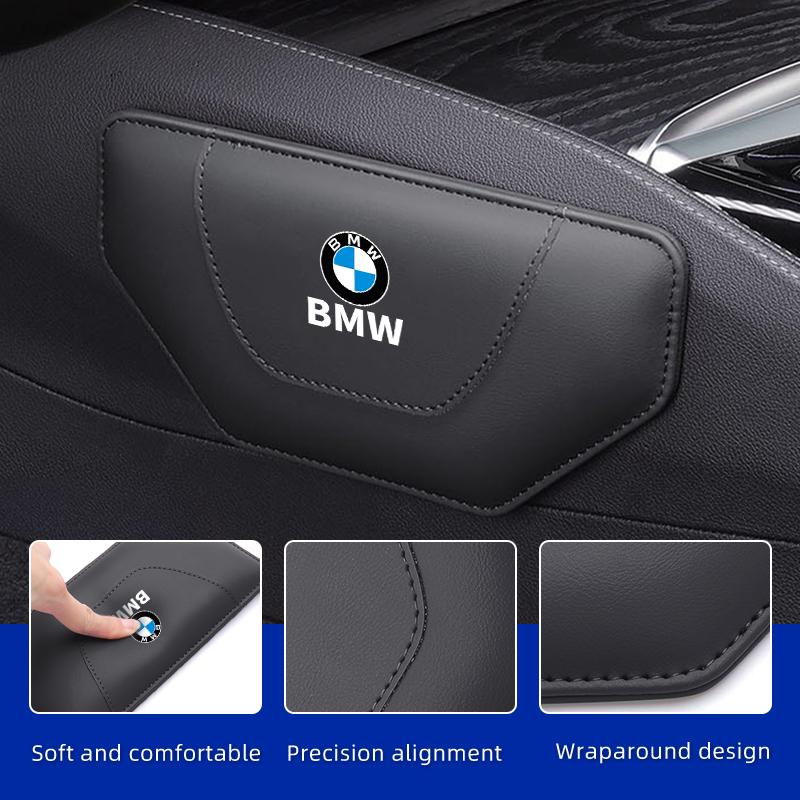 2025 Hot Car Leather Knee Pad Leg Pad Hand Inside Armrest Leg Pad Holder Support Accessories For BMW E46 E90 E60 F30 F10 E39 E36